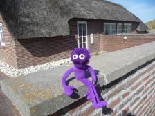 Warten auf den Mann mit den Brötchen.