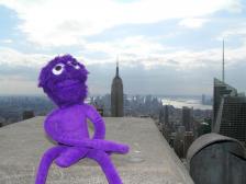 Knut auf dem Rockefeller Center!