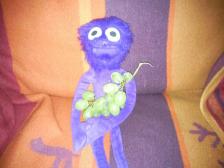 Da habe ich Trauben gegessen