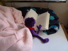 aufw&auml;rmen im Bett...bei einem guten Buch