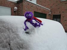 Sieh mal, ich helf dir mit dem Auto!