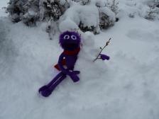 Mein erster Schneemann...