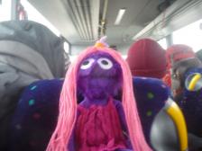 Auf der Rückfahrt sieht Minnie irgendwie anders aus...