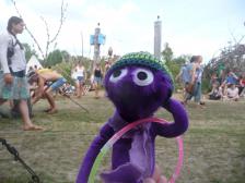 So schwer kann dieses Hula-Dingens doch nicht sein?