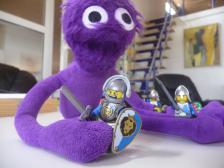 R&uuml;ckzug! R&uuml;ckzug! Das lila Monster ist zu stark!