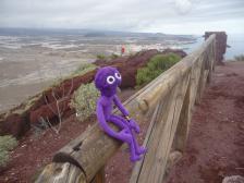 Ts, die Menschen brauchen schon wieder eine Pause! Dieser Montaña Roja ist doch nur läppische 171 Meter hoch!