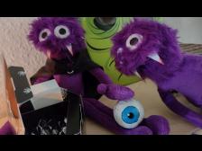 Oh, ein Auge, krass!